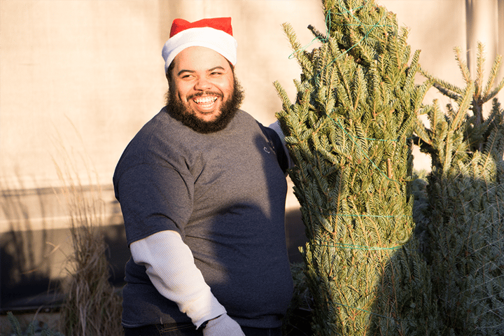 Christmas Tree Santas